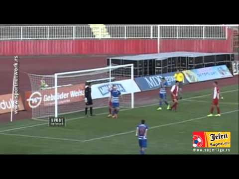 JSL 2014/15: 25.04.2015 24.Kolo: Vojvodina - Borac 1:3 (0:0)