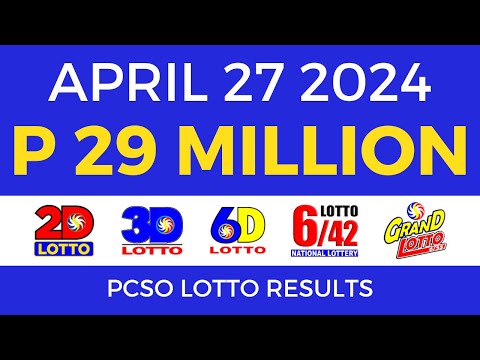 Lotto Result Today 9pm April 27 2024 Complete Details