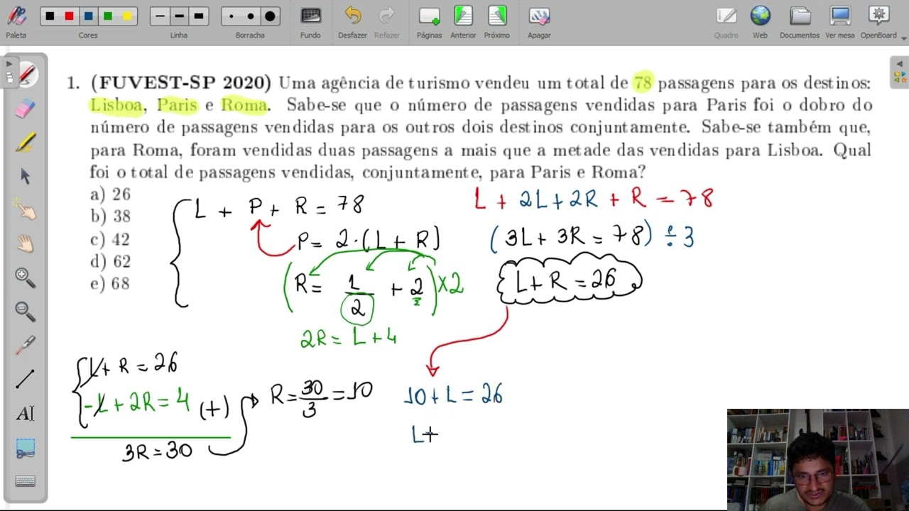 Sistemas Lineares e Matemática Financeira
