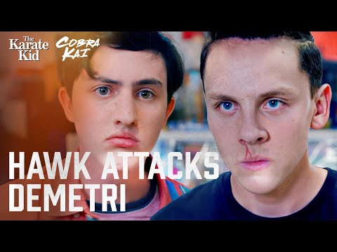 Mall Fight Scene | Cobra Kai (Jacob Bertrand, Gianni Decenzo)