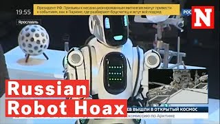 'Hi-Tech' Russian Robot Revealed As Just A Man In A Suit