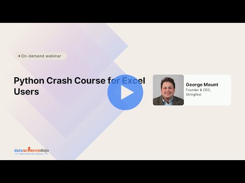 Introduction to Python for Excel Users | Data Analytics | Community Webinar
