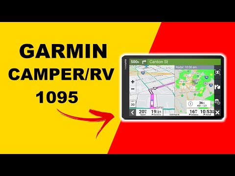 Garmin CAMPER/RV 1095 MT-D Unboxing