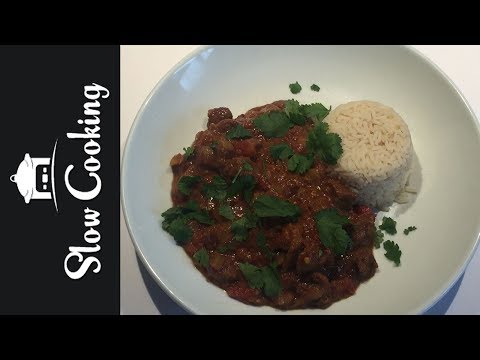 This Slow Cooker Beef Curry was Super Spicy, But...