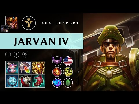 Jarvan IV Support vs Senna - NA Master Patch 25.24