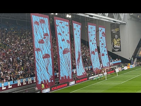 Sfeeractie opkomst Airborne-wedstrijd. Vitesse - RKC 2023