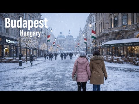BUDAPEST, HUNGARY 🇭🇺 | 4K HDR WALKING TOUR 