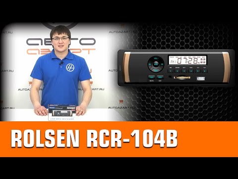 Rolsen RCR-104B Обзор USB-ресивера