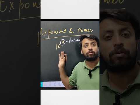 Difference between Exponent and Power