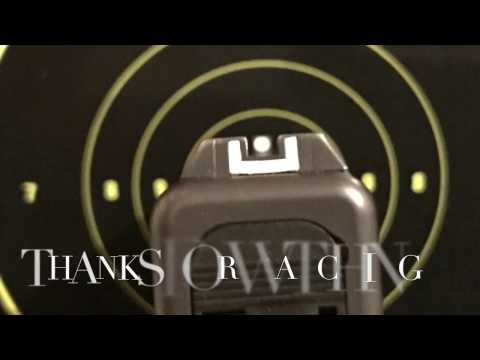 install the night vision sights on a glock