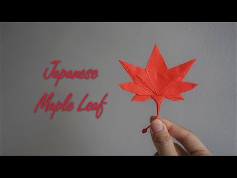 Origami Tutorial: Japanese Maple Leaf (Hidehisa Inayoshi)｜Hello Malinda