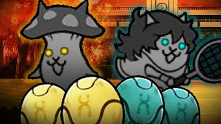 The Battle Cats - Egg Review!! #4 (Racquet / Mushroom)