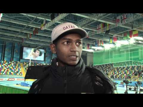 Istanbul 2012 Mixed Zone: Mutaz Essa Barshim QAT