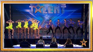 ¡Tienen fuego en los pies y asombran con su frenético baile! | Audiciones 2 | Got Talent España 2019