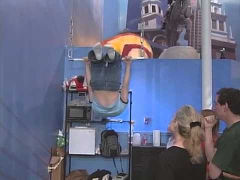 Charlotte - trapeze artist, philosopher, Emmy Award winner