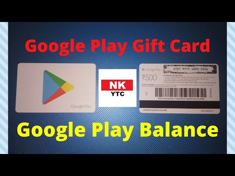 gift card balance google play