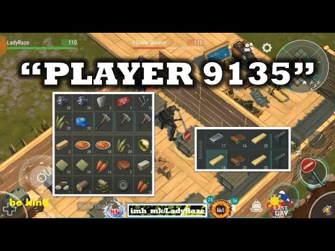 "PLAYER 9135" w/ small box to block - Last Day On Earth: Survival