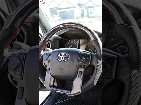 Best Tacoma Mod = New Steering Wheel!