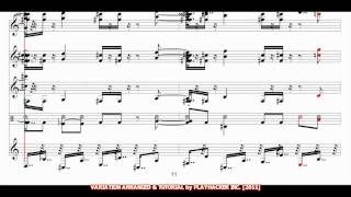 Pokémon Black/White Trainer Battle Theme in HD by Junichi Masuda 増田 順一 - SHEET MUSIC