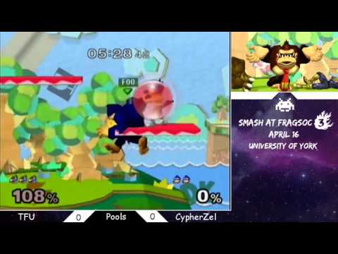 Smash@Fragsoc 3 - Melee pools and bracket