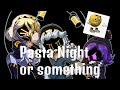 Gin Rummy Night Pasta Night Murder Drones Cover