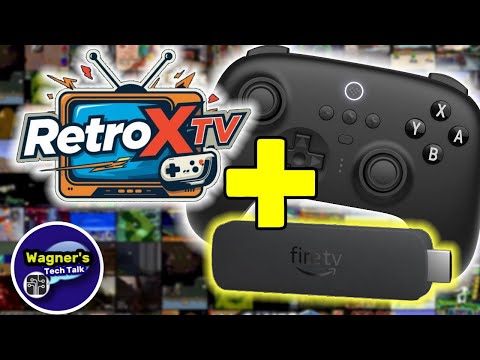 Fire TV Stick Max Retro Gaming with RetroX - Full Setup Guide