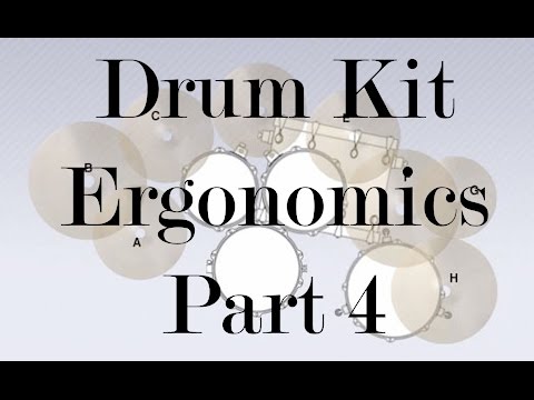 Drum Kit Ergonomics Explained Pt. 4 - Toms