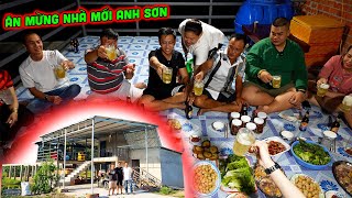 Funny Hùng Cùng Mập Food Ghé Thăm Nhà Mới Anh Sơn Ẩm Thực Đồng Quê Ăn Bàn Tiệc Dê Hấp Lá Tía Tô.