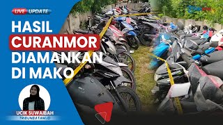 35 Motor Hasil Curian Diamankan di Mako Polresta Barelang, Didapati Polisi dari Hasil Tangkapan