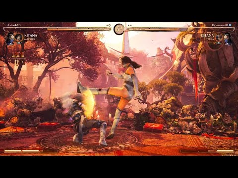 Kitana fights always make me SWEAT