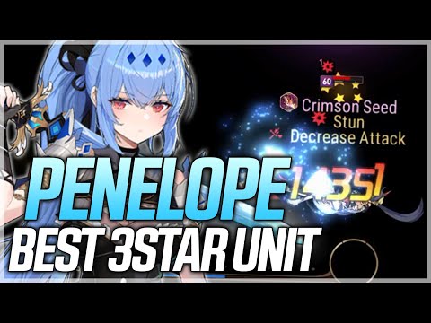 PENELOPE GUILDWAR RE-DEBUT (DESTROY HWAYOUNG/A.RAVI with HER) - Epic Seven