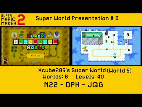 Super Mario Maker 2- Super World Presentation #9 (World 5)