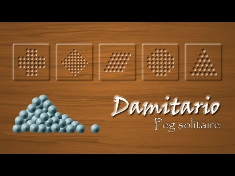 Damitario - Peg solitaire Video