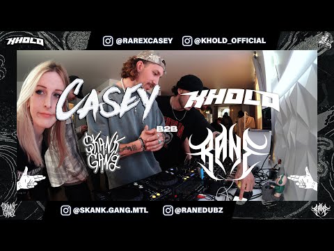 KHOLD B2B CASEY B2B RANE B2B SKANK | FULL LIVESTREAM