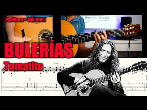 Falseta de BULERÍAS (2/2) / TOMATITO / Partitura + TAB (PDF)
