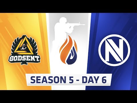 ECS Season 5 Day 6 - Godsent vs Envyus - Train