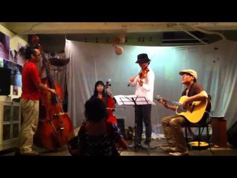 山田晋吾とマキノリョータ、スパン子with熊坂義人のセッション