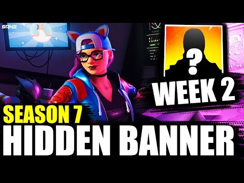 WEEK 2 HIDDEN/ SECRET BANNER LOCATION (hidden battlestar) | Season 7 - Snowfall | Fortnite