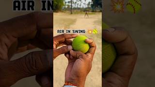 swing bowling wickets 🏏 air in swing bowling fast bowling tips finger #cricket #shortvideo #tranding