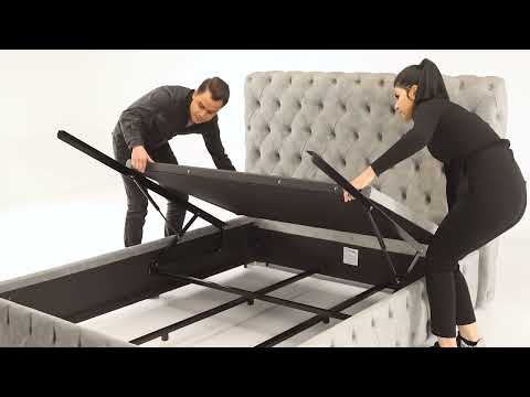 SET UP VIDEO FOR OUR END LIFT OTTOMAN BED FRAME'S  (Ideal Furniture)
