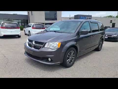 2016 Dodge Grand Caravan 4dr Wgn SXT Premium Plus in Gray for sale at Finch Chrysler Dodge Jeep Ram Ltd in London, ON