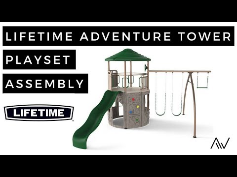 Lifetime Adventure Tower Playset | Assembly