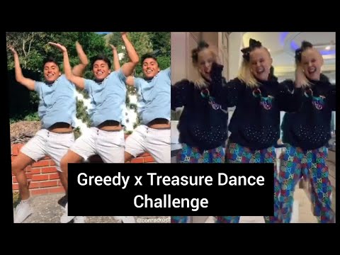 Greedy X Treasure Mashup Tiktok Dance Challenge