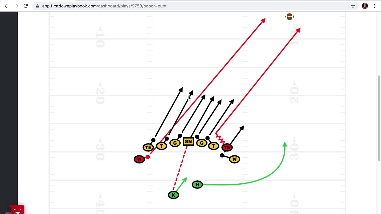 Field Goal Pooch Punt