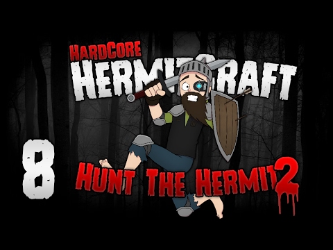 Hunt The Hermit 2 - #8 - SICKEST SAVE IVE EVER SEEN! 👊- [HermitCraft Special UHC]