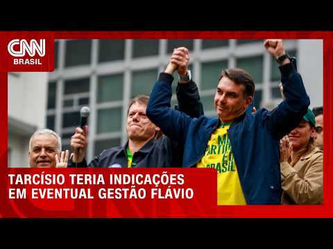 Tarcísio terá aval para indicar dois nomes ao STF em eventual gestão Flávio | BASTIDORES CNN