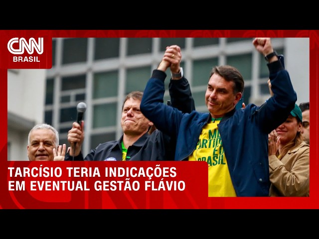 Tarcísio terá aval para indicar dois nomes ao STF em eventual gestão Flávio | BASTIDORES CNN