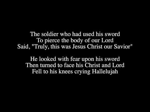Easter Hallelujah Lyrics blkbgnd