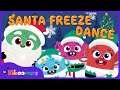Christmas Brain Break Santa Freeze Dance Song For Preschoolers Fun Guaranteed