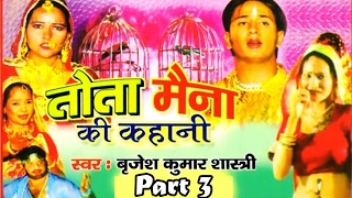 Kissa Tota Maina Ki Kahani || तोता मैना की कहानी || Birjesh Shastri  || Bhag -3 ||  Rajput Cassettes